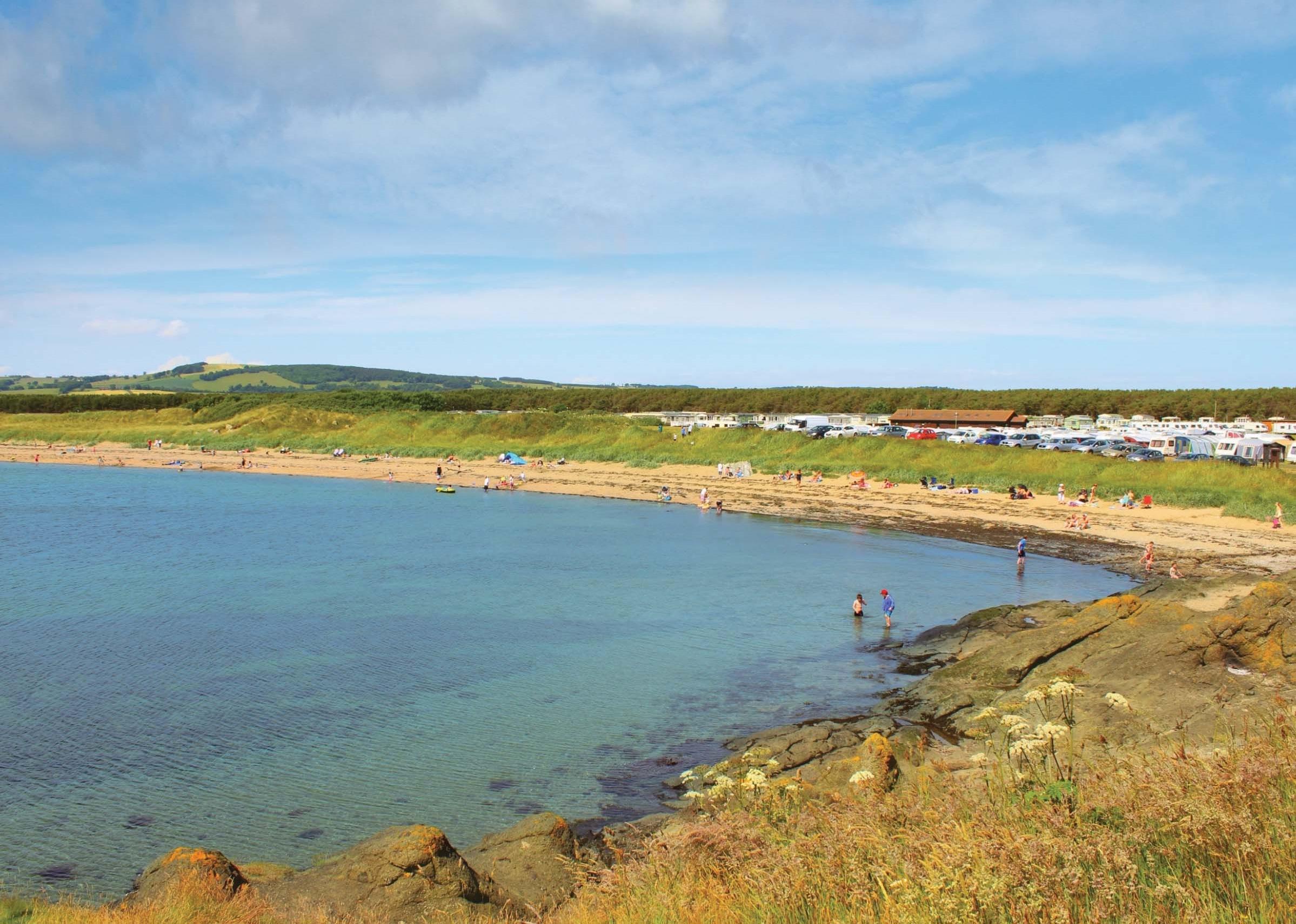 Elie Holiday Park at Shell Bay, Fife Abbeyford Leisure